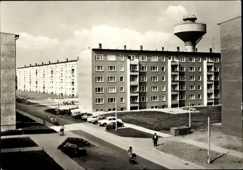 Ak Altenburg in Thüringen, Stadtteil Ost, Wohnhäuser, Wasserturm