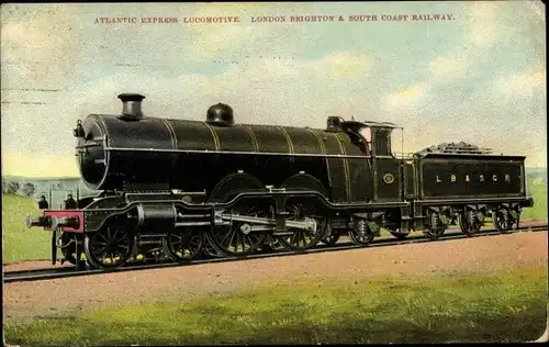 Ak Britische Eisenbahn, Atlantic Express Locomotive, LB & SCR