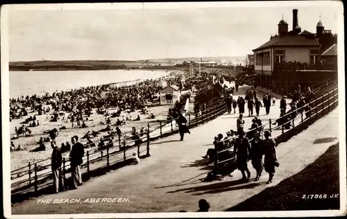 Ak Aberdeen Schottland, The Beach