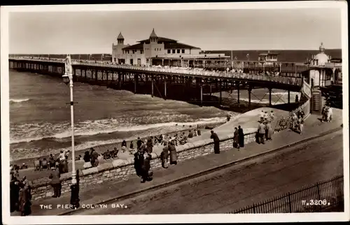 Ak Colwyn Bay Wales, The Pier