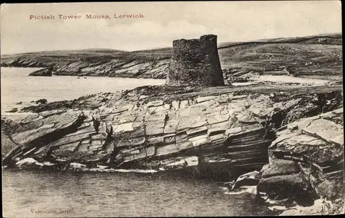 Ak Lerwick Schottland, Pictish Tower Mousa