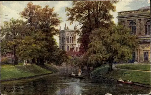 Ak Cambridge East England, St. John's Chapel