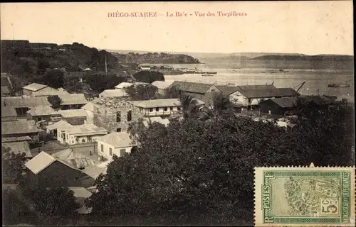 Ak Diego Suarez Antsiranana Madagaskar, La Baie, Vue des Torpilleurs