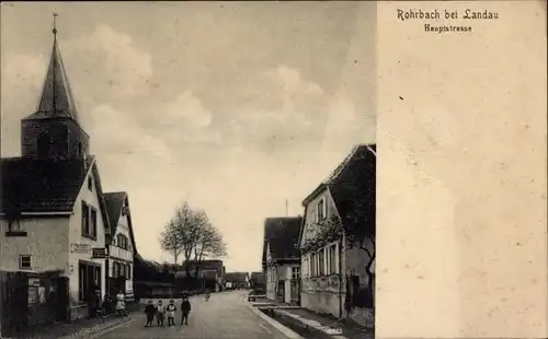 Ak Rohrbach in der Pfalz, Hauptstraße