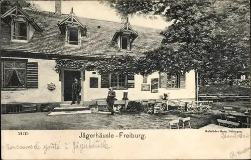 Ak Freiburg im Breisgau Baden Württemberg, Jägerhäusle