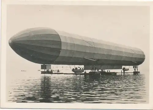 Sammelbild Zeppelin-Weltfahrten Bild 6 Vorkriegs-Luftschiffe, LZ 2, 1905