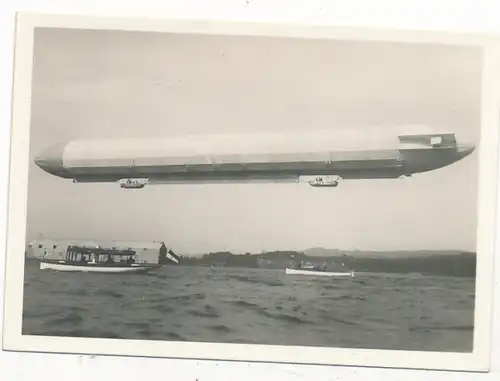 Sammelbild Zeppelin-Weltfahrten Bild 10 Vorkriegs-Luftschiffe, LZ 3 in Fahrt