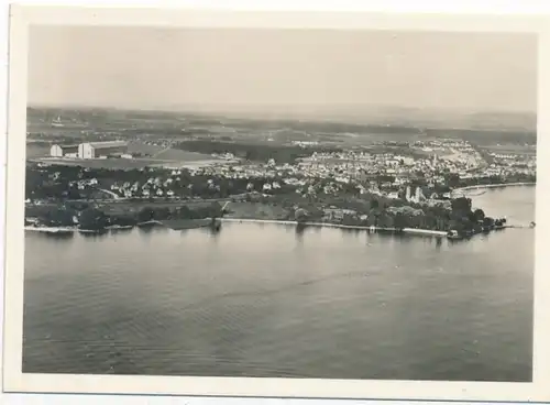 Sammelbild Zeppelin-Weltfahrten Bild 237, Deutschland-Fahrten, Friedrichshafen a. Bodensee