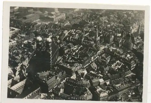 Sammelbild Zeppelin-Weltfahrten Bild 244, Deutschland-Fahrten, München, Frauenkirche