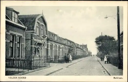 Ak Velsen Noord Nordholland Niederlande, Melklaan