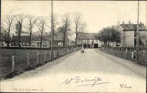 Ak Velsen Nordholland Niederlande, Straßenpartie