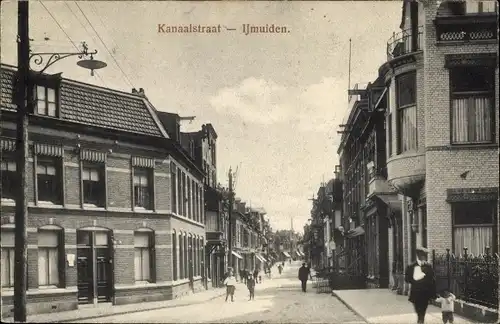 Ak IJmuiden Ymuiden Velsen Nordholland, Kanaalstraat