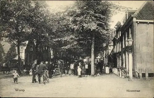 Ak Weesp Nordholland, Nieuwstraat