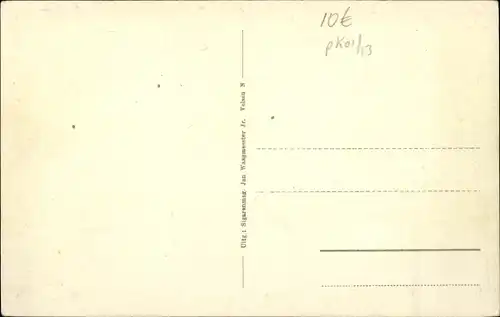 Ak Velsen Nordholland Niederlande, Melklaan