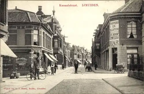 Ak IJmuiden Ymuiden Velsen Nordholland, Kanaalstraat