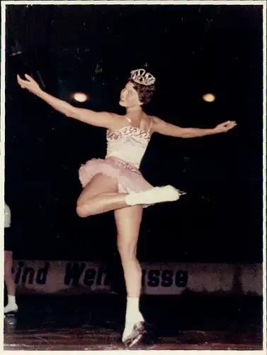 Foto Eiskunstläuferin im Kostüm, Portrait
