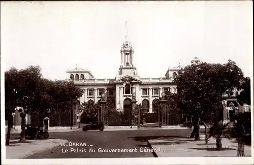 Ak Dakar Senegal, Le Palais du Gouvernement General