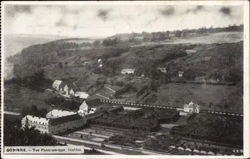 Ak Godinne Yvoir Namur Wallonien, Vue panoramique, Institut