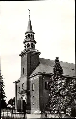 Ak Loenen Gelderland, R. K. Kerk