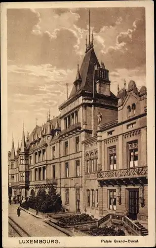 Ak Luxemburg Luxembourg, Palais Grand Ducal