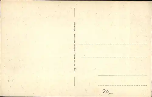Ak Maassluis Südholland, Koningin Wilhelminalaan