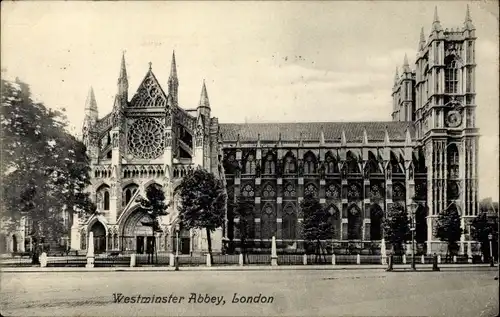 Ak Westminster London City, Abbey