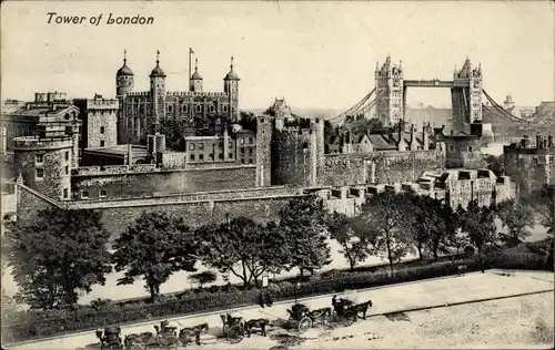 Ak London City England, Tower of London