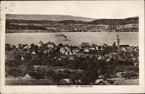 Ak Überlingen am Bodensee, Panorama