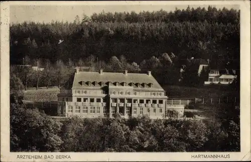 Ak Bad Berka in Thüringen, Ärzteheim, Hartmannhaus