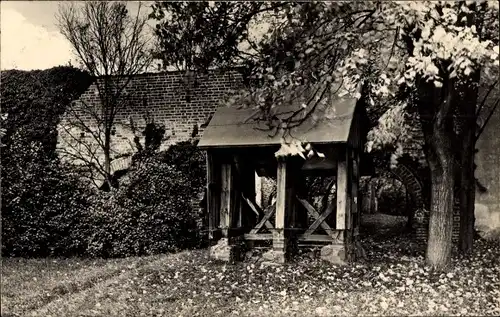 Ak Himmelpfort Fürstenberg an der Havel, Glockenstuhl an der Klosterruine