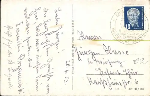 Ak Buckow Märkische Schweiz, Strandpromenade am Schermützelsee