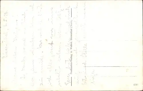 Ak Biesenthal in der Mark, Großer Wukensee, Villenblick