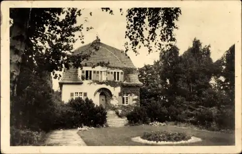 Ak Caputh, Handwerker Erholungsheim, Gartenanlagen