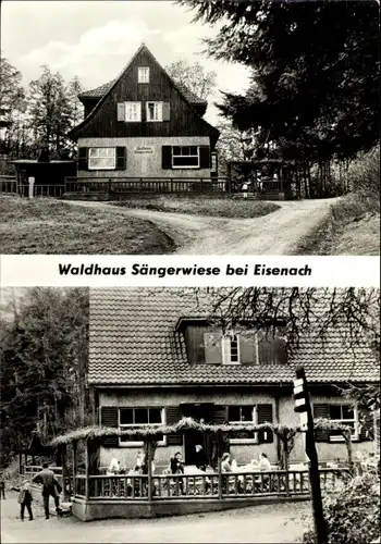 Ak Lutherstadt Eisenach in Thüringen, Waldhaus Sängerwiese
