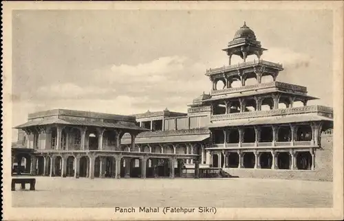 Ak Fatehpur Sikri Indien, Panch Mahal