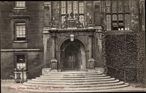 Ak Cambridge East England, Trinity College, Dining Hall Entrance