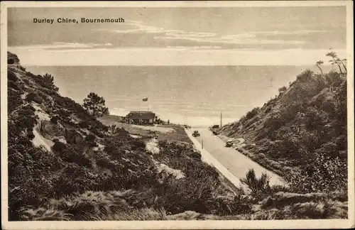 Ak Bournemouth Dorset England, Durley Chine