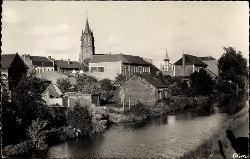 Ak Vitry en Artois Pas de Calais, Vue sur la Scarpe