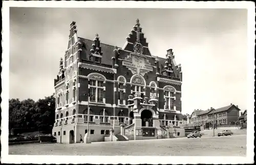 Ak Marles les Mines Pas de Calais, L'Hotel de Ville