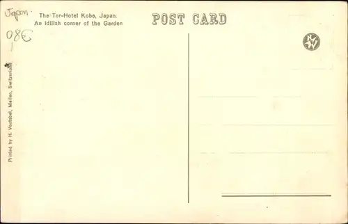 Ak Kobe Präf Hyogo Japan, The Tor-Hotel