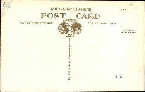 Ak Edinburgh Schottland, The Castle and Princes Street