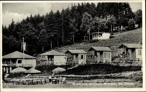 Ak Bärenstein Altenberg Erzgebirge, Sonnenburg Germanien