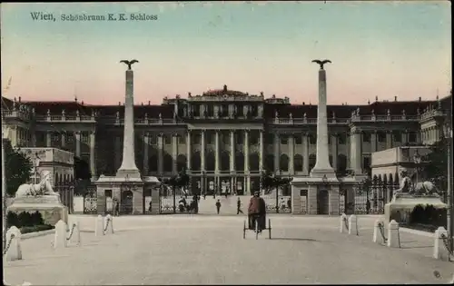 Ak Wien XIII. Hietzing, Schönbrunn, K. K. Schloss