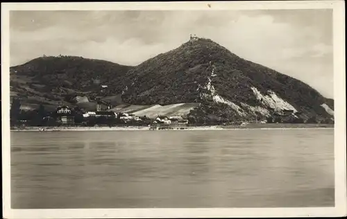 Ak Wien 19 Döbling, Große Donau mit Leopolds- und Kahlenberg