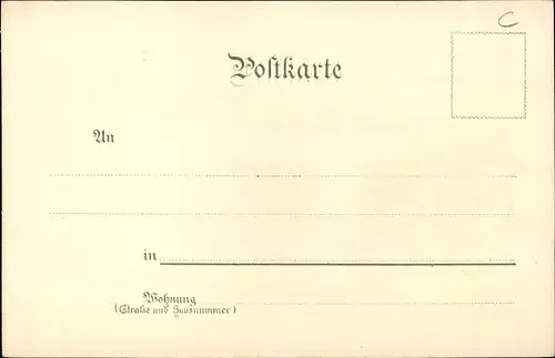 Litho Schwäbische Volkstrachten, Paar mit Pferdekarren