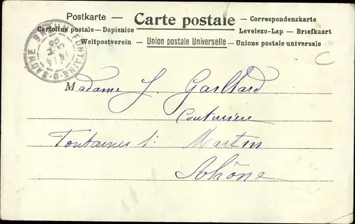 Briefmarken Litho Russland, La Poste en Russie, Russischer Briefträger