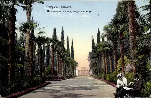 Ak Sochumi Georgien, Palmenallee