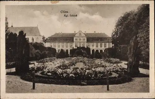 Ak Oliva Gdańsk Danzig, Kgl. Schloss