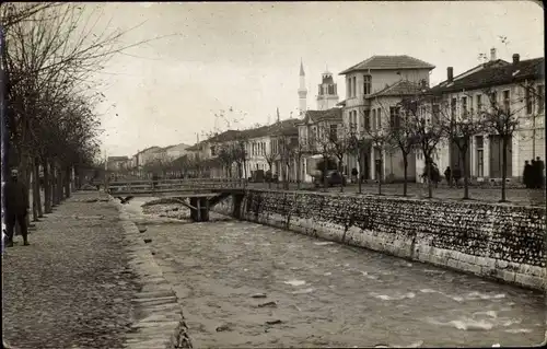 Ak Bitola Monastir Mazedonien, Fluss, Brücke