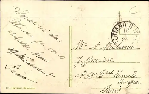 Ak Ivrea Piemonte, Ponte Romano sulla Dora